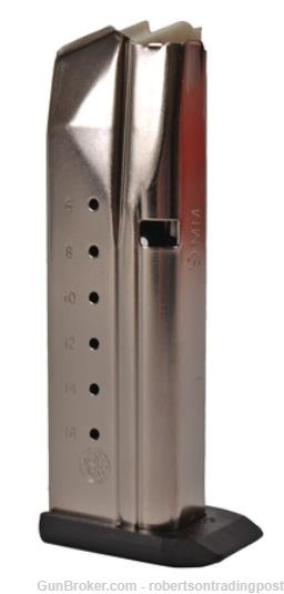Smith & Wesson SW9 SW9V SW9VE 9mm Factory 16 Round Magazine Stainless 19357-img-1