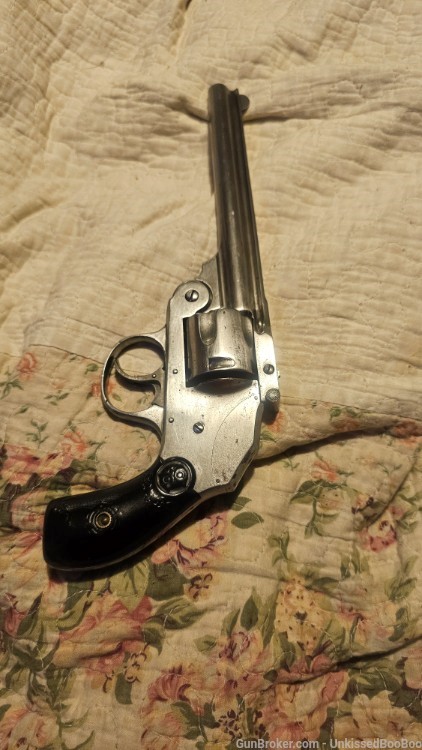 Iver Johnson Safety Hammerless .38 S&W 6” DAO Revolver 1911 C&R-img-6
