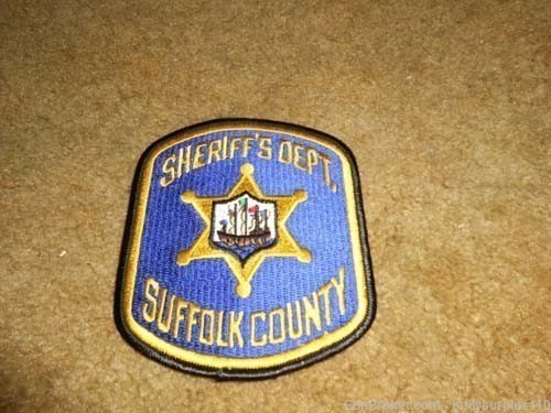 Suffolk County Sheriff's Department Patch -  FP-266-img-0