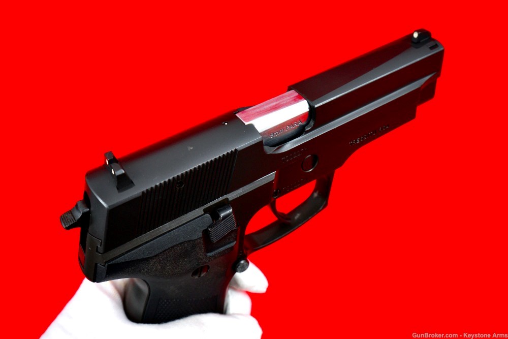 Scarce & Desired South African Tressitu TZ99 9mm w/ Original Case & Target -img-12