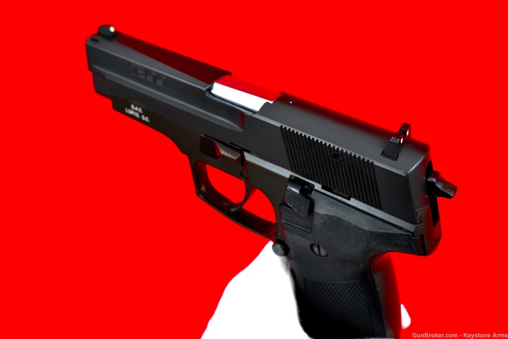 Scarce & Desired South African Tressitu TZ99 9mm w/ Original Case & Target -img-13