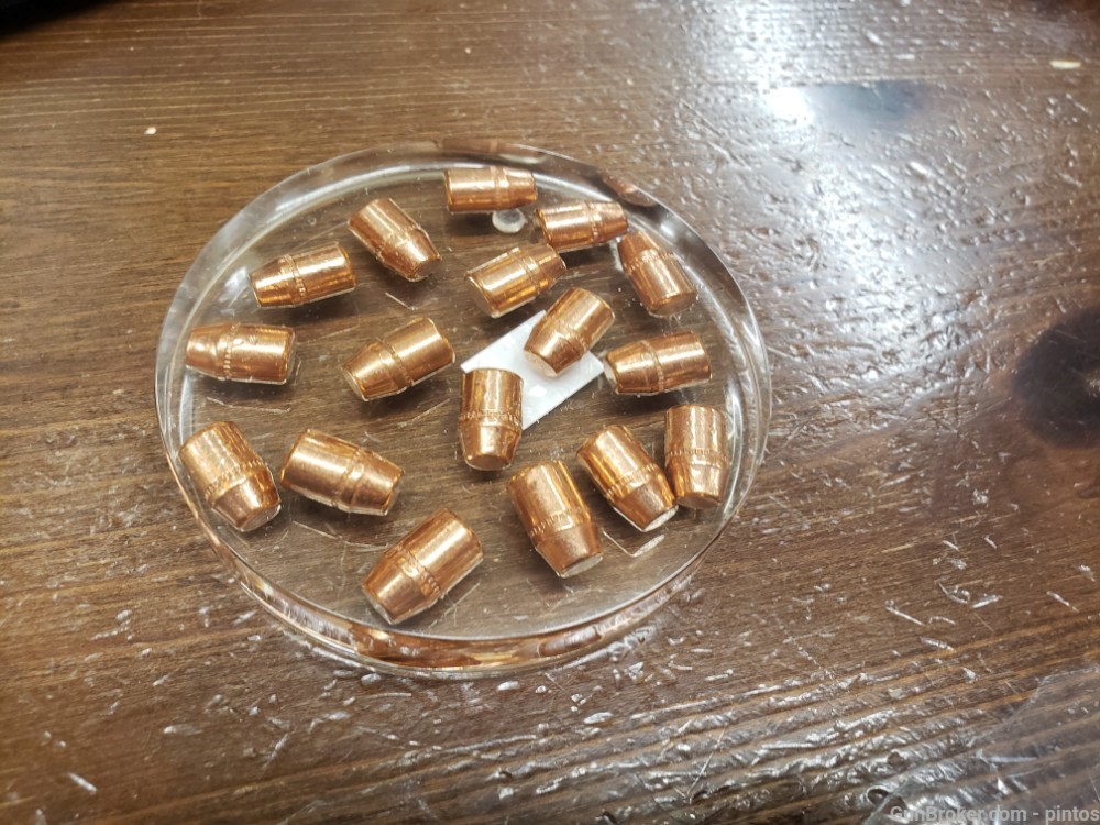Resin paperweight/coaster with bullets-img-1