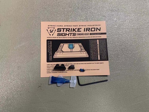 Strike Industries Glock Iron Sights - Standard Height-img-0
