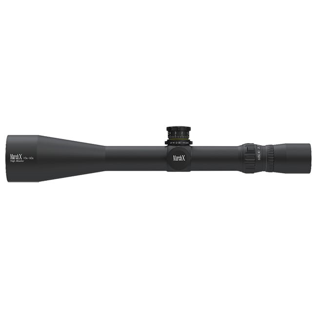 March X "High Master" 10-60x56 CH Reticle 1/8MOA Riflescope D60HV56T-img-1