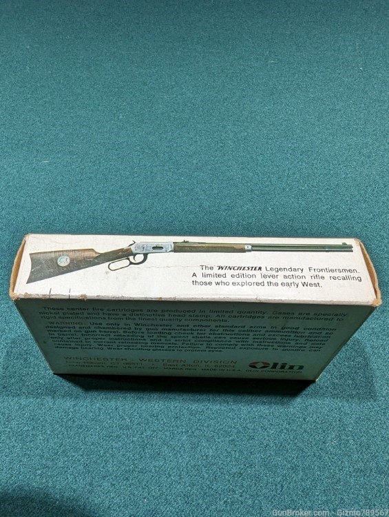 Full Box Of Winchester Legendary Frontiersmen 38-55 255gr SP Ammo -img-2