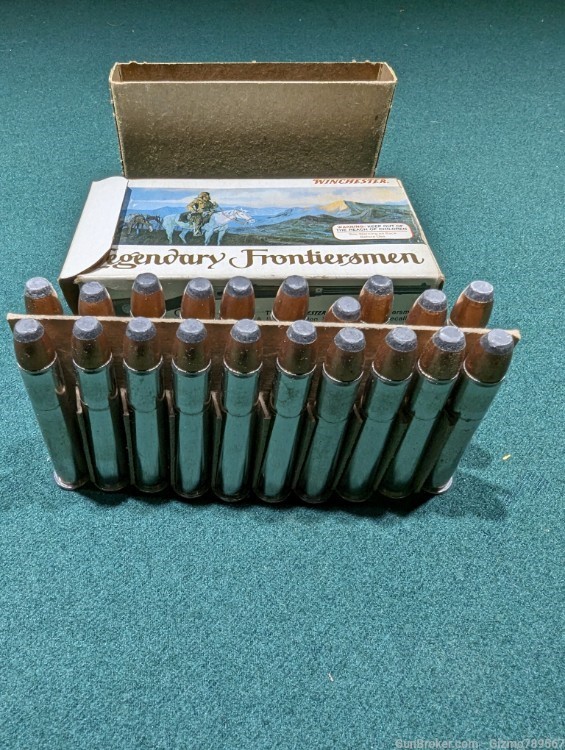 Full Box Of Winchester Legendary Frontiersmen 38-55 255gr SP Ammo -img-4