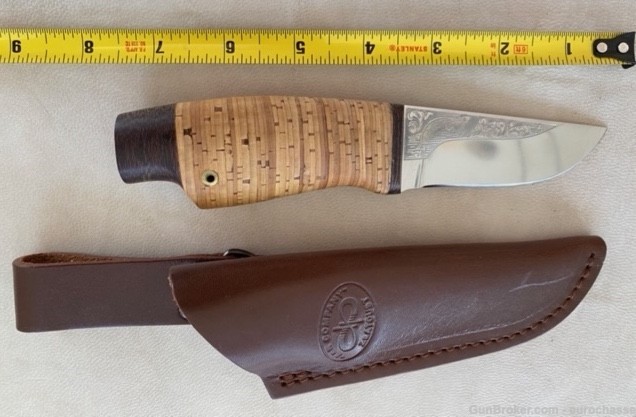 HUNTING KNIFE, HAND MADE IN RUSSIA, NEW-img-1