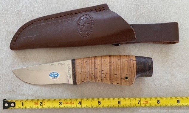 HUNTING KNIFE, HAND MADE IN RUSSIA, NEW-img-0