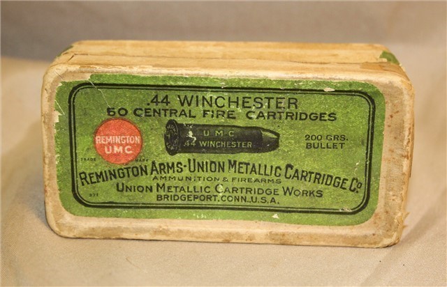 2-Piece Remington Arms UMC .44 Win Box 1916-img-0