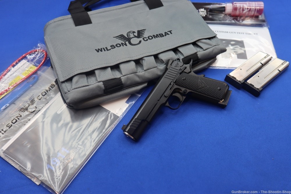 Wilson Combat Model VICKERS ELITE 1911 Pistol 9MM 5" Match Tactical NEW SA -img-0