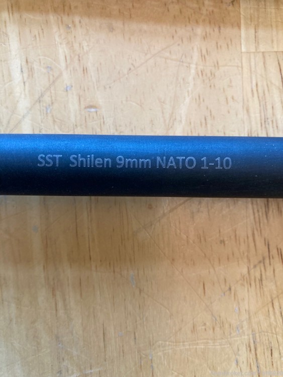 New Shilen Match Grade 9mm 10 Inch AR15 Barrel-img-0