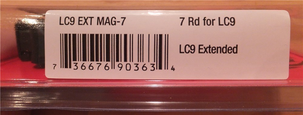 LC9/LC9s/LC9Pro  Ruger 7 Round Mag-img-0