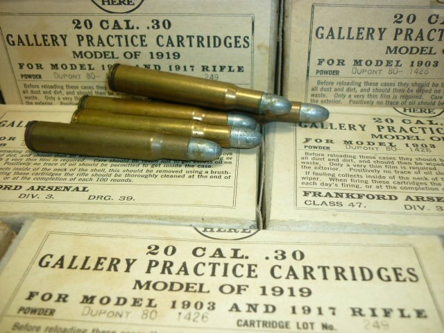 20rd GALLERY PRACTICE CARTRIDGES 1918 30 06-img-0