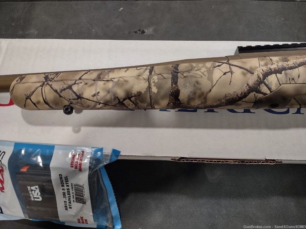 Go Wild Camo RUGER AMERICAN 350 LEGEND 22" THREADED BOLT ACTION RIFLE New-img-2