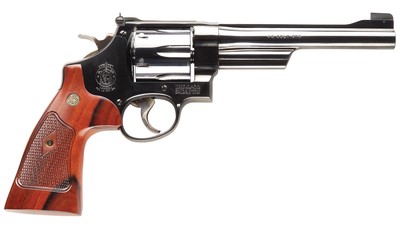 S&W Model 25 Classic .45 Long Colt 6.5 BBL Blue Wood Grip 6 Rd-img-0