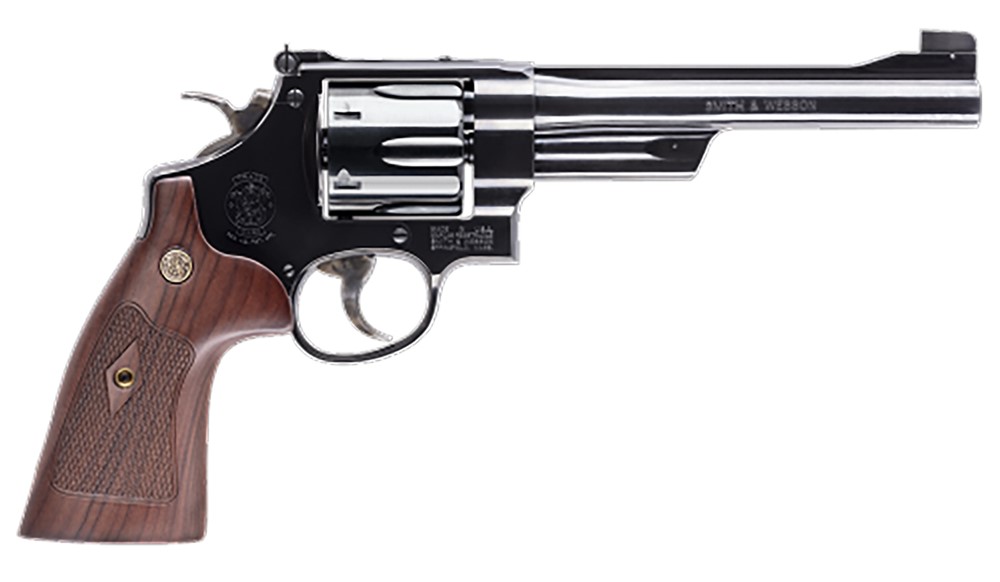 S&W Model 25 Classic .45 Long Colt 6.5 BBL Blue Wood Grip 6 Rd-img-1