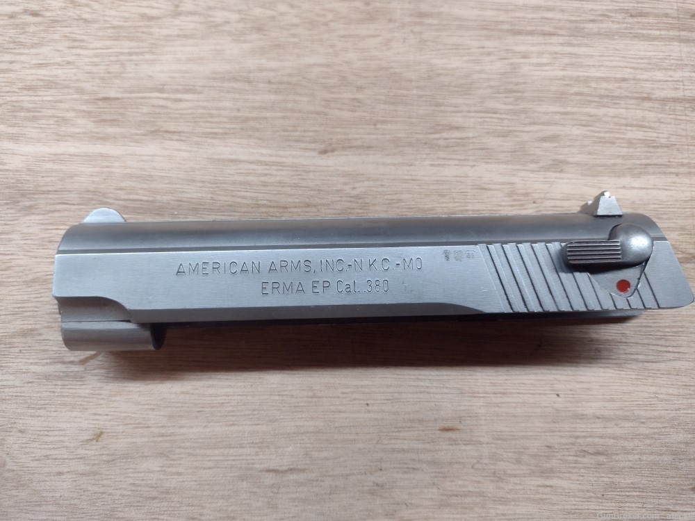 Erma American Arms .380 Stainless slide assembly-img-0