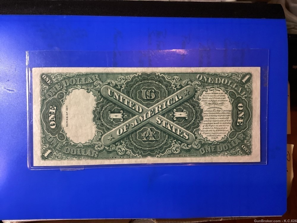 1917 $1 Legal Tender Free Shipping  Gem Uncirculated Condition -img-1