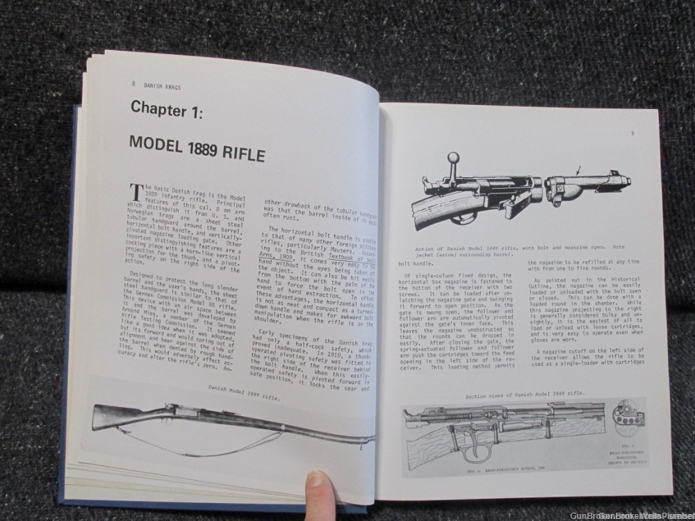 THE KRAG RIFLE STORY BY FRANK MALLORY AND LUDWIG OLSON SIGNED REFER BOOK -img-8