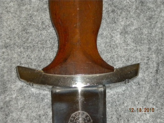 German WWII SA Dagger with Scabbard (WILH. KOBER)-img-17