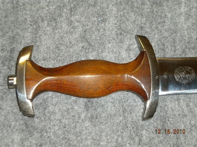 German WWII SA Dagger with Scabbard (WILH. KOBER)-img-12