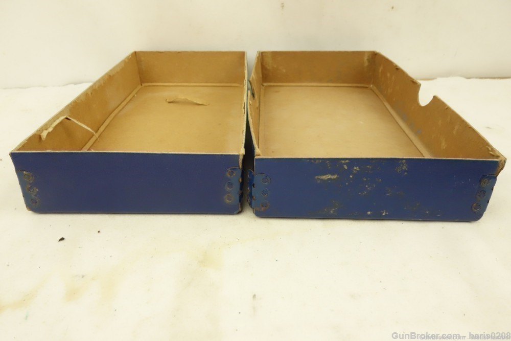 (6 TOTAL) SMITH & WESSON FACTORY BLUE TWO PIECE BOXES FOR REVOLVERS (NICE)-img-37