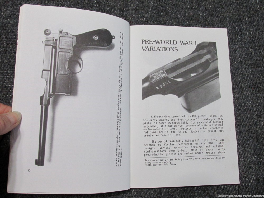 MAUSER BROOMHANDLE REFERENCE BOOK KNOW YOUR BROOMHANDLE MAUSERS-img-6