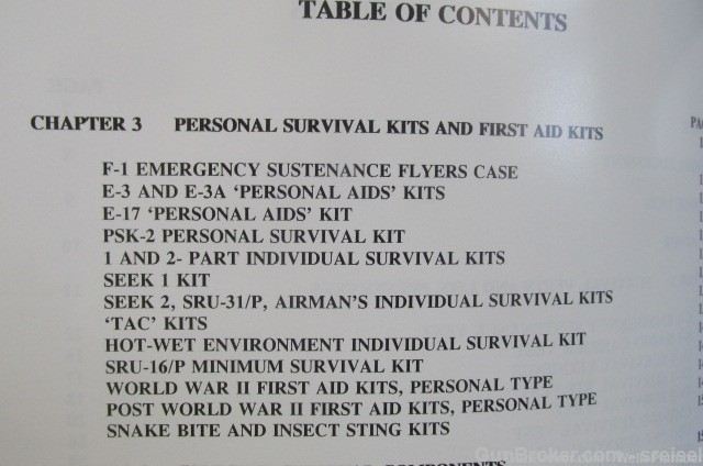 U.S. MILITARY COMBAT AIRCREW INDIVIDUAL SURVIVAL EQUIPMENT WWII-PRESENT-img-6