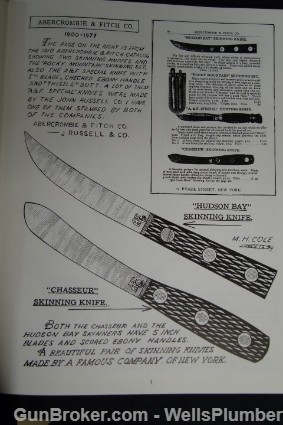 THE SKINNING KNIFE BY M. H. COLE REFERENCE BOOK-img-8