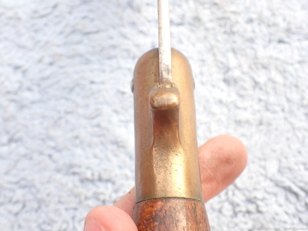 US SPRINGFIELD MODEL 1880 HUNTING KNIFE TYPE 2 BRASS GUARD-img-10
