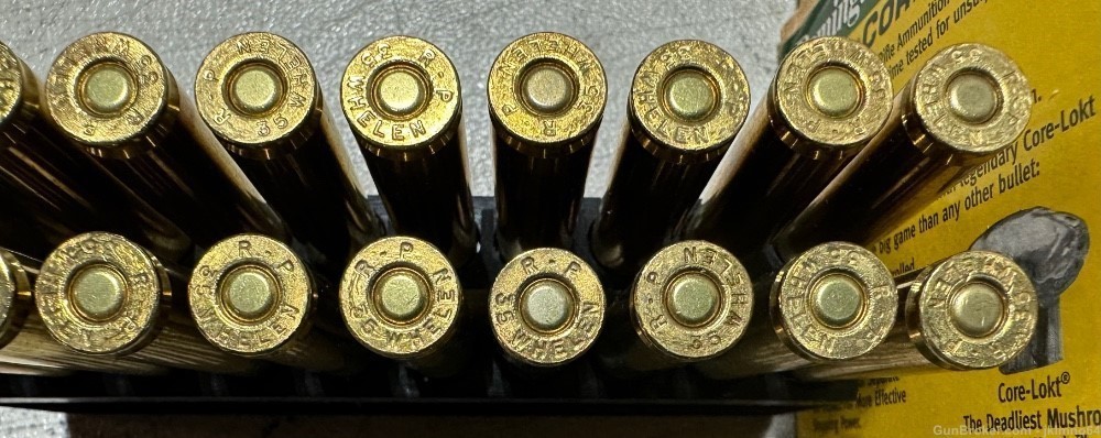 20 rounds of Remington 35 Whelen 200 grain PSP Core-Lokt ammo-img-4