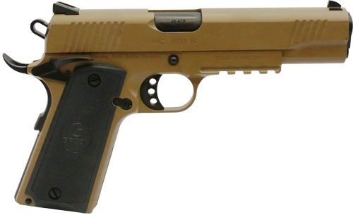 Girsan MC1911 S Flat Dark Earth 5" 45 ACP Pistol-img-0