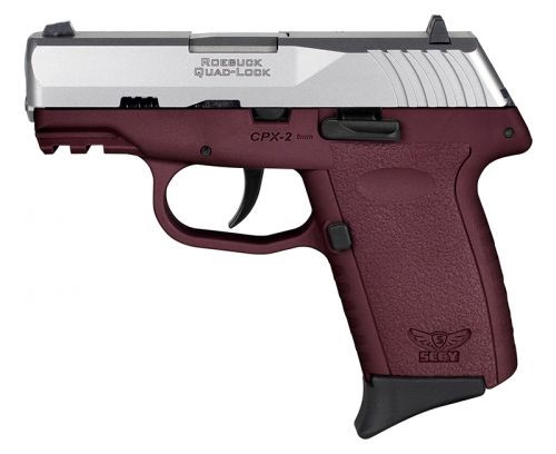 SCCY CPX-2 Gen3 Crimson/Stainless 9mm Pistol-img-0