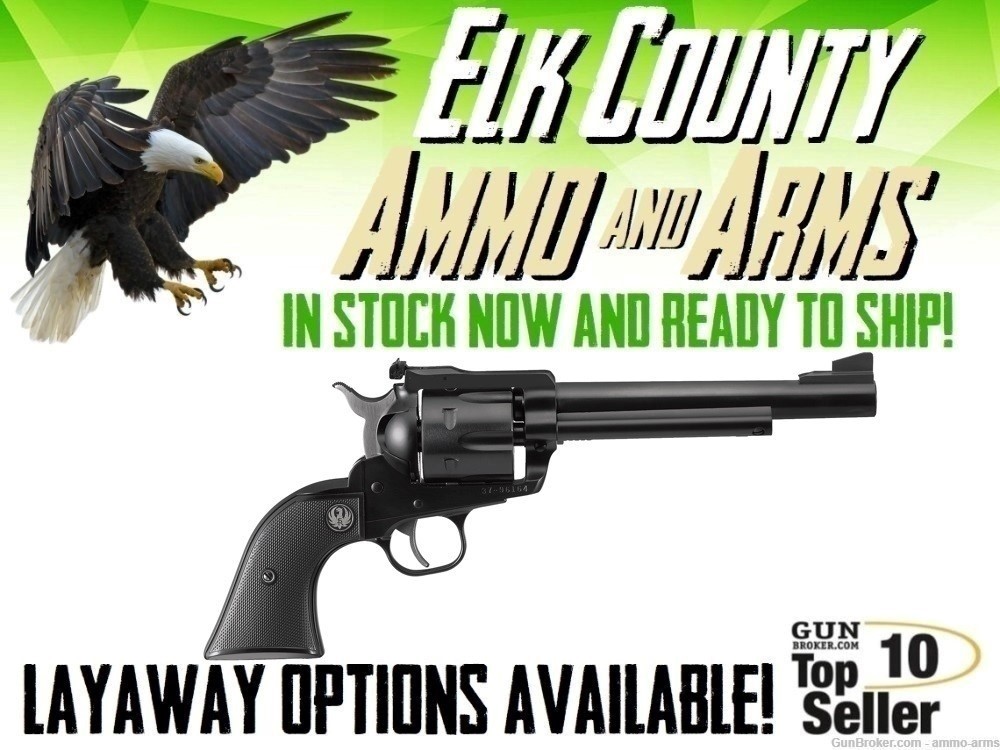 Ruger New Model Blackhawk Blued .357 Magnum 6.5" 6 Rounds 0316-img-0