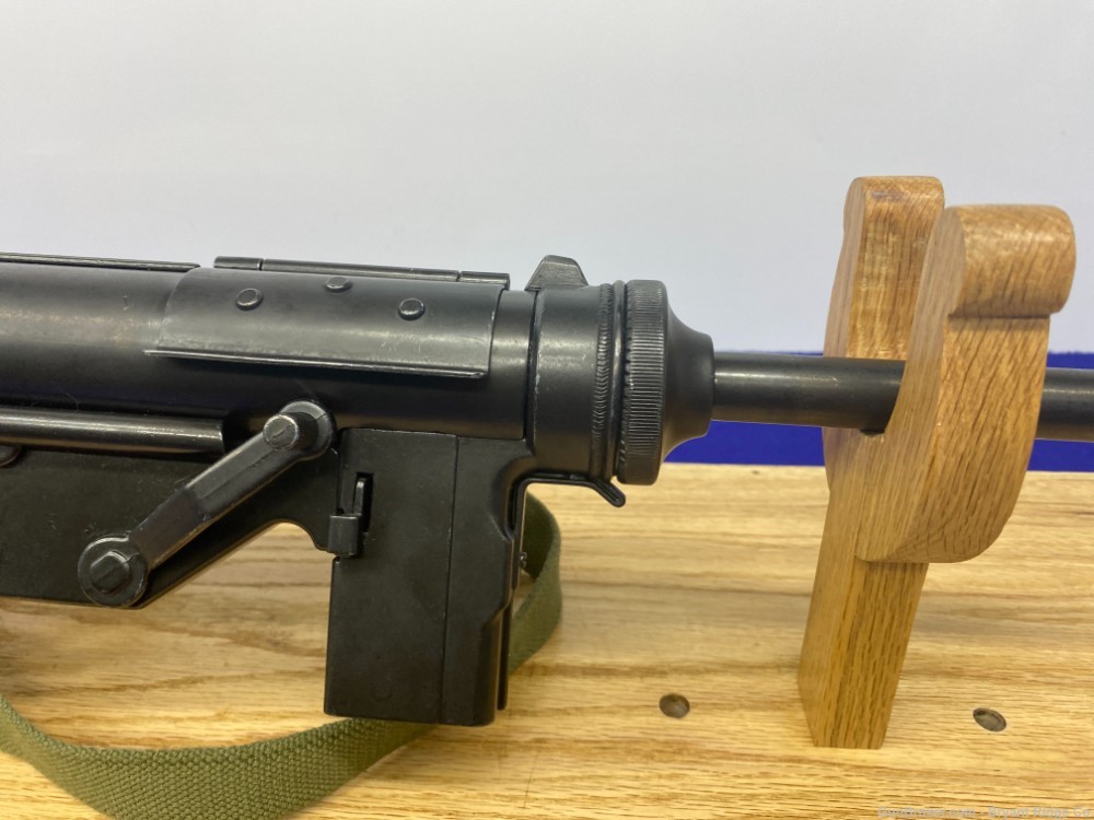 Denix M3 "Grease Gun" Replica Blue 8 3/4" *INCREDIBLE NONFIRING