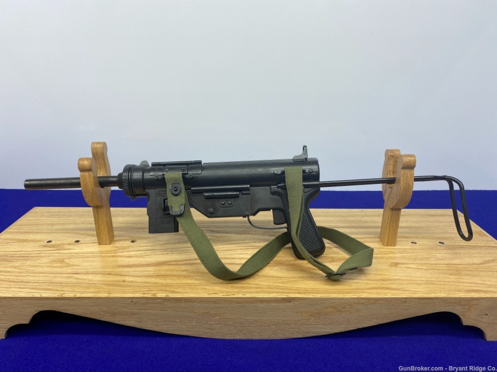 Denix M3 "Grease Gun" Replica Blue 8 3/4" *INCREDIBLE NONFIRING