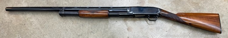 Winchester model 12 English stock 30 inch full choke vent rib-img-4