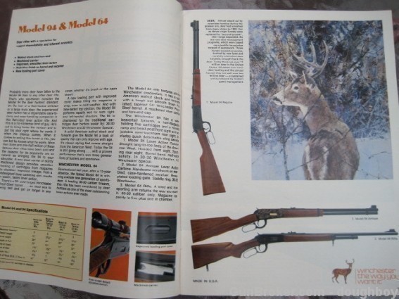 Winchester Air Rifles Pistol 1973 Catalog ORIGINAL-img-3