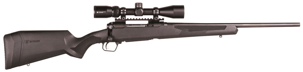 Savage 110 Apex Hunter XP 7mm PRC Rifle 22 Matte w/Vortex Crossfire II 3-9x-img-0