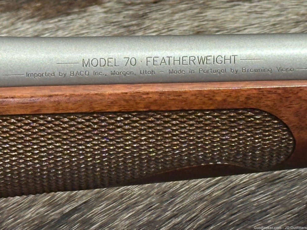 FREE SAFARI, NEW WIN MODEL 70 STAINLESS STEEL FEATHERWEIGHT 300 WSM 24"-img-6