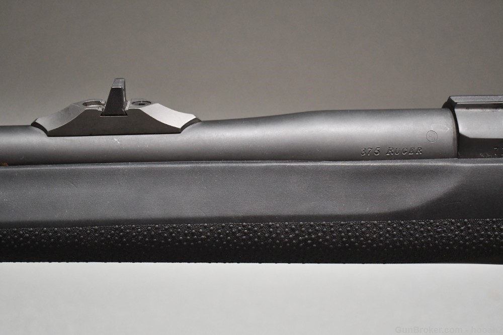 Ruger M77 Hawkeye Bolt Action Rifle 375 Ruger 20" Matte Gray-img-13