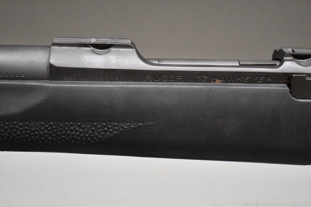 Ruger M77 Hawkeye Bolt Action Rifle 375 Ruger 20" Matte Gray-img-12