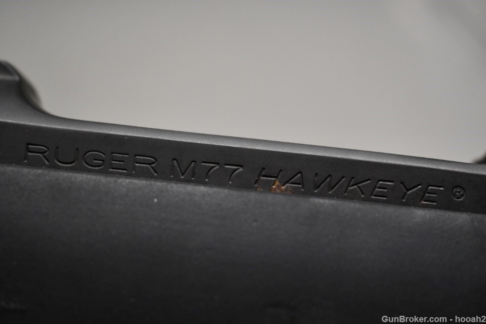 Ruger M77 Hawkeye Bolt Action Rifle 375 Ruger 20" Matte Gray-img-43