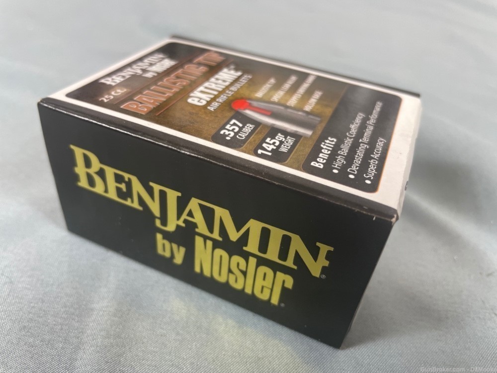Benjamin by Nosler eXtreme .357 Caliber Air Rifle Bullets-img-2