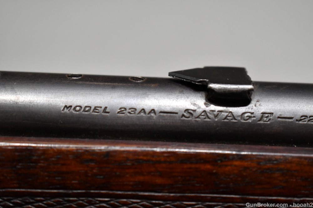 Savage Model 23AA Sporter Bolt Action Rifle 22 LR No Mag READ C&R-img-40