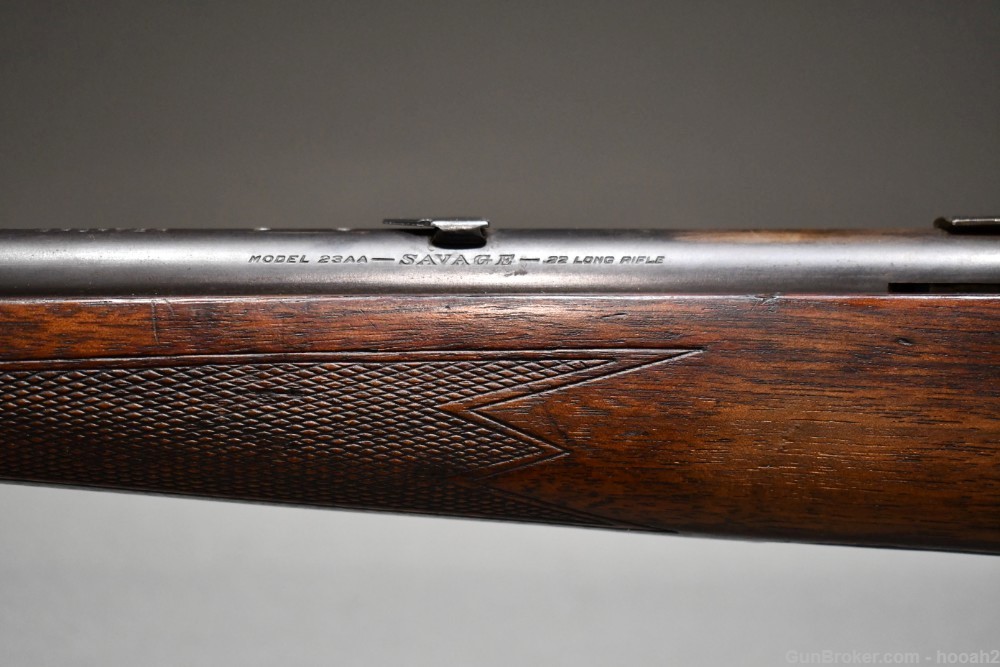 Savage Model 23AA Sporter Bolt Action Rifle 22 LR No Mag READ C&R-img-12
