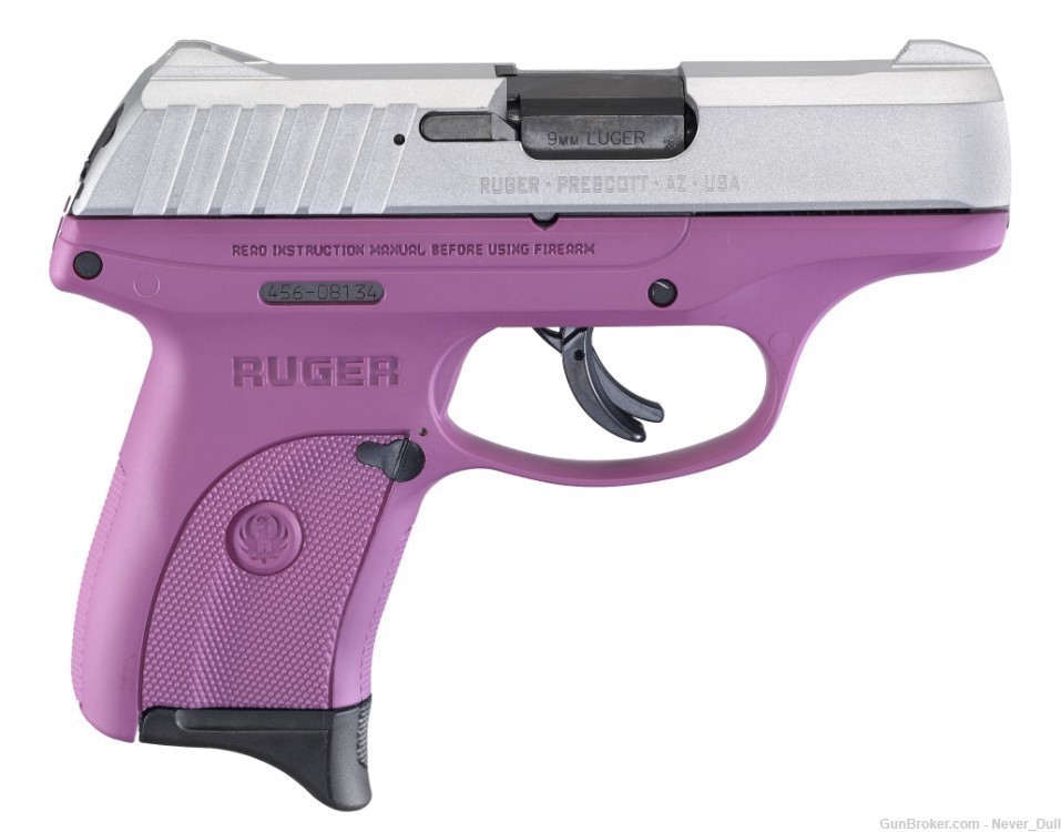 Ruger New EC9s Beautiful Carry in Purple! Cool Pistol NIB!-img-0