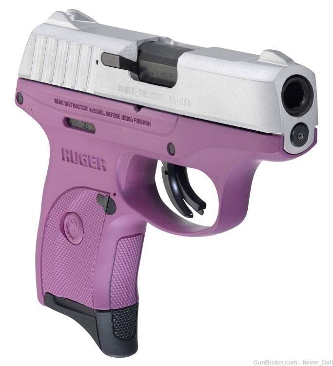 Ruger New EC9s Beautiful Carry in Purple! Cool Pistol NIB!-img-1