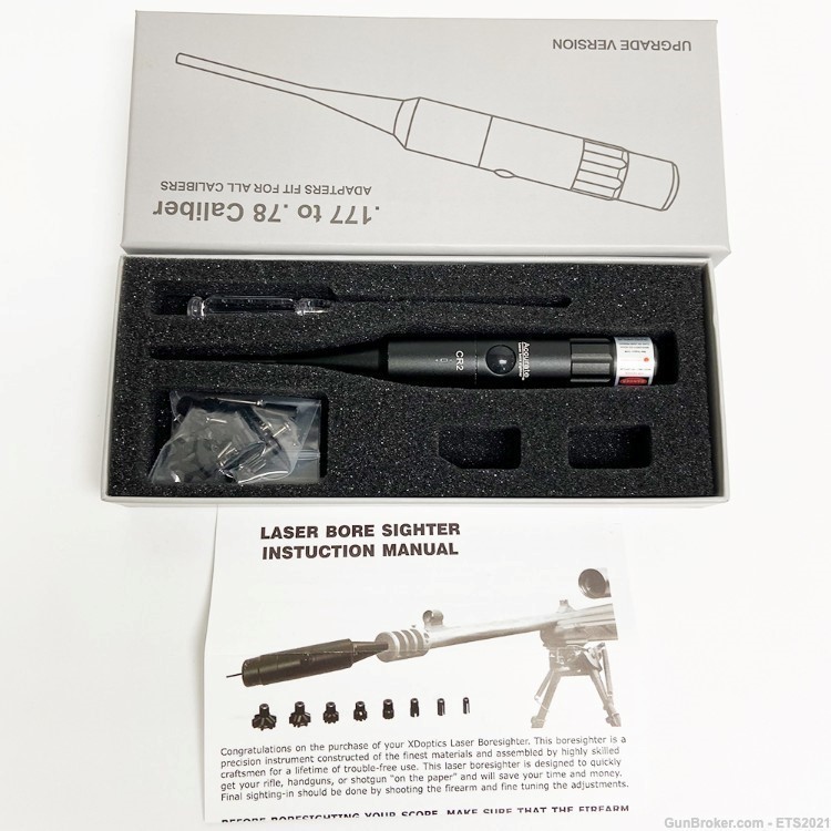 Red Laser Bore Sight Kit for .177 to .50 Caliber-img-2