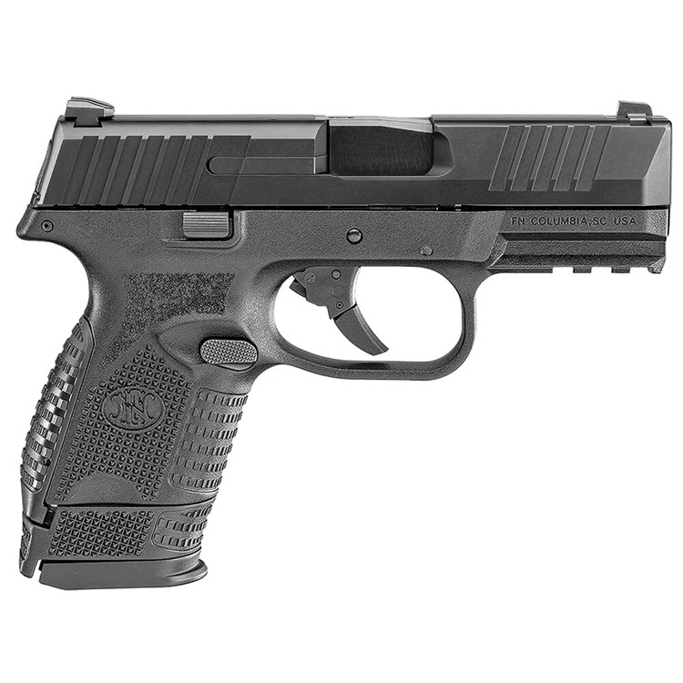 FN 509 Compact 9mm Blk/Blk Pistol w/(2) 10rd Mags 66-100816-img-0